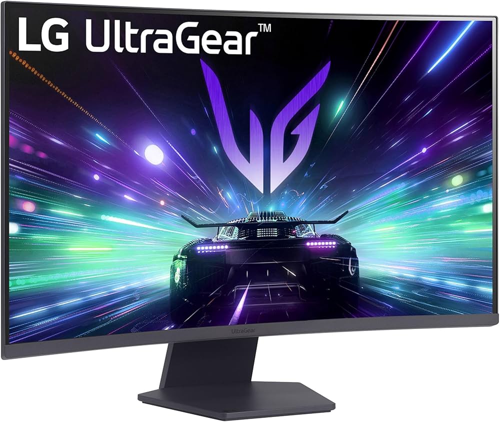 LGゲーミングモニター UltraGear 32GS60QC-B 31.5インチ LG UltraGear 32GS60QC Monitor Gaming 32